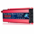Inverter 12v/24v To 110v/220v Pure Sine Wave Inverter 12v 220v 1000W 1600W DC To AC Portable Auto Converter Car Solor Inverter. 