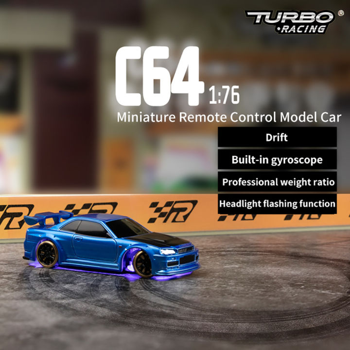 TURBO%20RACING%20C61%20C62%20C63%20C64%20C74%201/76%20MINI%20RC%20Electric%20Remote%20Control%20Model%20Car%20Drift%20Racing%20Adult%20Desktop%20Toys%20-%20Image%203