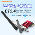 Fenvi Dual Band 2.4G/5G WiFi 6 AX900 PCI-Express Wireless Adapter Bluetooth 5.4 Network Card for PC/Desktop with Windows 10/11. 