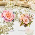 PET Washi Tape Flower Garden Series Decorative Tape Set DIY Sticker for Plant and Flower Lovers Diary DIY Material Collage Tape. 