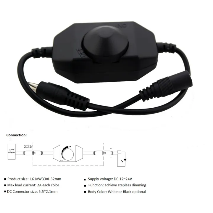 LED%20Dimmer%2012V%202A%2024W%20Knob%20LED%20Dimmer%20Inline%20Dimming%20Switch%20ON%20OFF%20for%20Single%20Color%202835%205050%20COB%20LED%20Strip%20Light%20DC%20Dimer%20-%20Image%202
