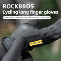 ROCKBROS Keep Warm Bicycle Gloves Full Finger Men Winter Autumn Windproof Fleece Cycling Glove Touch Screen MTB Road Bike Gloves. 