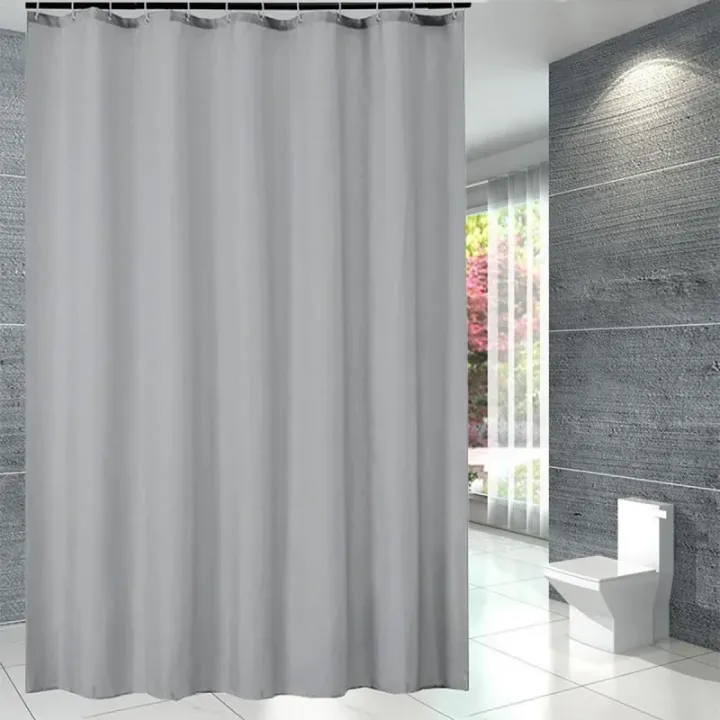180x180cm%20PEVA%20Bathroom%20Shower%20Curtain%20with%20Hooks%20Waterproof%20%20Thickening%20Bath%20Curtain%20Home%20Shower%20Accessories%20-%20Image%204