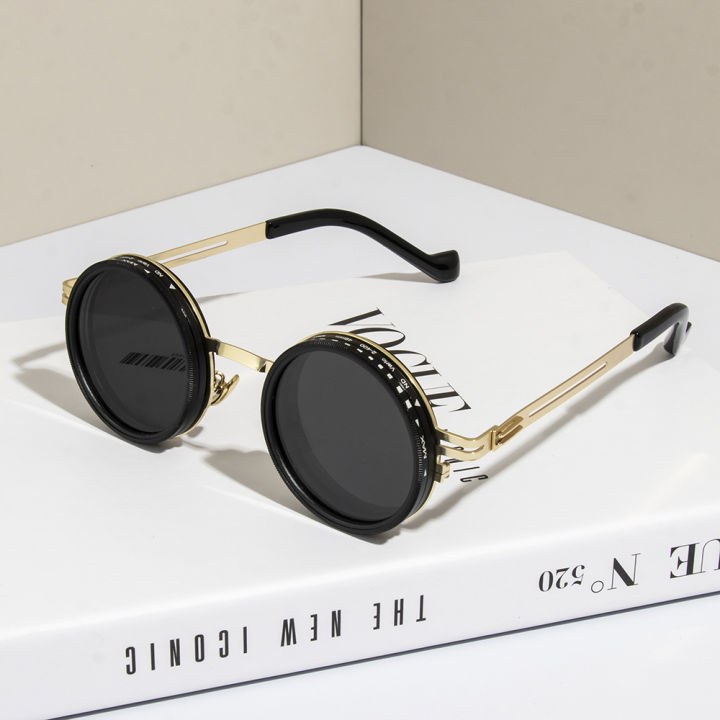 Brand%20Punk%20Polarized%20ND9%20Adjustable%20Dimming%20Sun%20Glasses%20Men%20Women%20Round%20Sunglasses%20Men's%20Fishing%20Eyeglasses%20Outdoor%20Shades%20UV400%20-%20Image%204