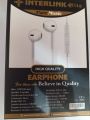 interlink elite/pure music/music earphone/interlink handsfree/interlink earphone/high quality earphones. 
