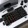 Mouse Pad MousePad Non-slip Lockedge Office Student Gaming Chart Thickened Large Writing Pad Mode Trading Cushion.