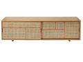 Mango Wood CANE Tv UNIT. 