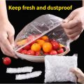 100pcs Reusable Food Wrap Storage Covers Bags for Bowl Elastic Plate Silicone Lid Cover Kitchen Fruit Plastic Fresh-keeping Seal. 