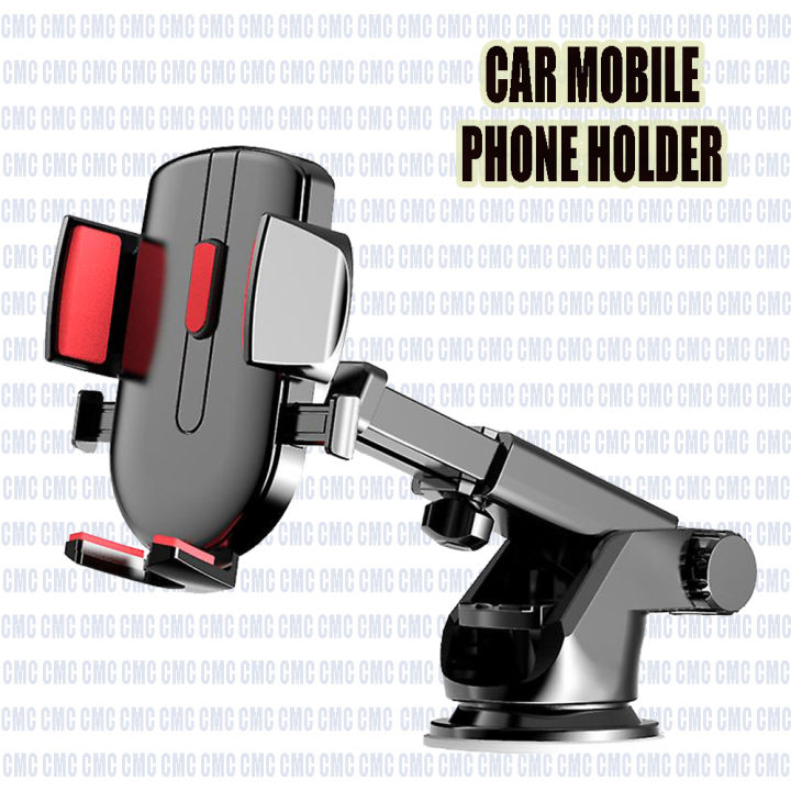 Car Mobile Phone Holder Dashboard Windshield Sturdy Suction Cup Phone Mount Stand 360° Universal Car Phone Holder