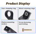 1/2Pcs Oil Pump Sleeve And Dovetail Screw Parking Heater Oil Pump Bracket Mute Sleeve Shock Absorption Protection Fixed.