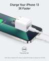 💯 Original Anker USB C GaN Charger 30W, 511  Nano 3 Pro, PIQ 3.0 Foldable PPS Fast Charger,for Pixel 8 Pro, 7 pro ,6 Pro, Universal Compatibility PD Changing. 
