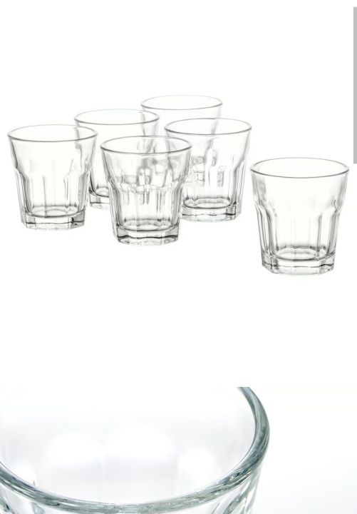 IKEA POKALSnaps glass, 6pcs clear glass, 50ML