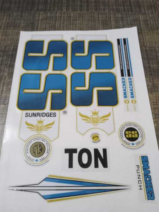 Ss Green Bat Sticker 2024 Edition SS 3D Embossed Cricket Bat Stickers | New Version 2024 SS ...