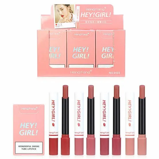 Hengfang%204pcs/Set%20Matte%20Lipstick%20Long%20Lasting%20Lip%20Stick%20Tube%20Red%20Lips%20-%20Image%204