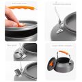 Camping Water Kettle Lightweight Aluminium Alloy Teapot for Outdoor Tourism Cookware Travel Hiking Picnic Tableware.