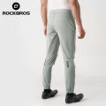 ROCKBROS Cycling Pants Autumn Winter Casual Windproof Fleece-lined Long Pants Riding Fitness Trousers Outdoor Warmth Pants. 