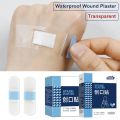 50/120Pcs Waterproof Band-Aid Wound Dressing Medical Transparent Hemostatic Tape for Swimming Bath Wound Care Protect First Aid. 