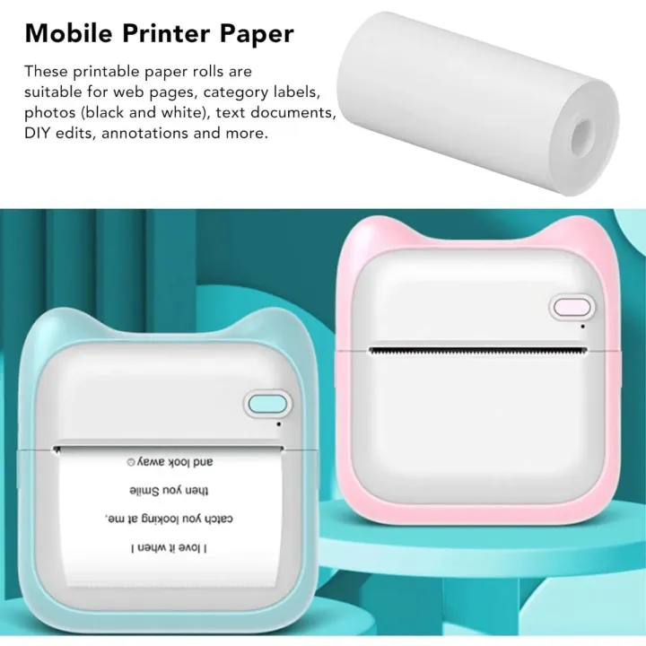 Printable%20Paper%20Rolls%20Mini%20Printer%20Paper%20Thermal%20Label%203/9/20%20Rolls%2057%20X%2025mm%20White%20Printable%20Heat%20Sensitive%20Thermal%20Paper%20Rolls%20-%20Image%205