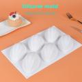 1Pcs 6 Cavitys Olive Pastry Silicone Cake Mold Chocolate Mold Baking Cake Decoration Mousse Dessert Bakeware Outdoor Tableware. 