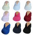 1Pc Beach Sun Hat Women's Sun Protection Empty Top Sun Hat with Brim New Fashion for Vacation Travel Outdoor Sports Ponytail Hot. 
