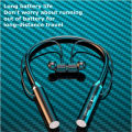 Wireless Headphone Fone Bluetooth 5.0 Neckband Earphones Silicone Hifi Stereo Sports Headset Halter Waterproof Magnetic Earbuds. 