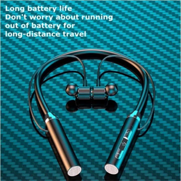 Wireless%20Headphone%20Fone%20Bluetooth%205.0%20Neckband%20Earphones%20Silicone%20Hifi%20Stereo%20Sports%20Headset%20Halter%20Waterproof%20Magnetic%20Earbuds%20-%20Image%203