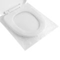 30Pcs Disposable Toilet Seat Cover Mat Portable 100% Waterproof Safety Toilet Seat Pad for Travel/Camping Bathroom Accessiories. 