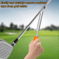 1Pc Golf Grip Tape Removal Tool Golf Grip Replacement Repair Kit Tape Stripper Remover for Regripping Steel Shaft Golf Club Tape. 