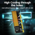 JEYI M.2 NVME to PCIe 4.0 x16 Adapter, M.2 NVMe SSD to PCI-e 4.0 Expansion Card, Supports 2280/60/42/30 Solid State Drives. 