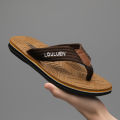 Men's flip flops, flip flops, anti slip, casual rubber sole, comfortable and suitable for indoor and outdoor activities, men's s.