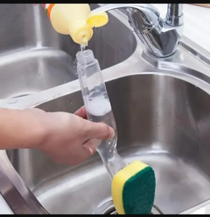 Washing%20Potts%20Soap%20Dispenser%20Scrubber%20Dish%20Wand%20Brush%20Scrub%20Refill%20Pan%20Kitchen%20-%20Image%203