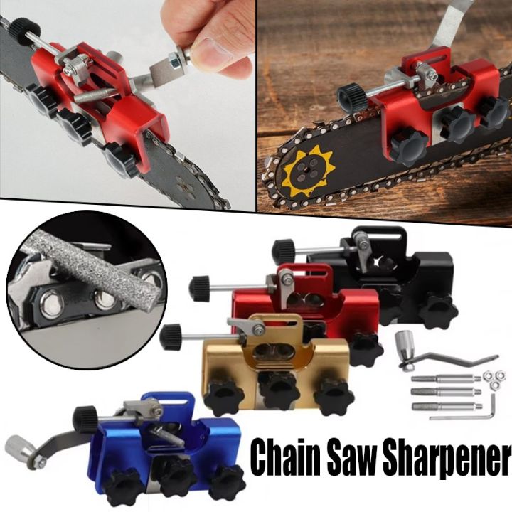Chain Saw Sharpener Portable Chainsaw Chain Sharpening Woodworking ...