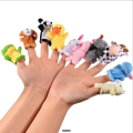 1/5/10 Pcs Cartoon Hand Doll Finger Puppet Baby Children Story Early Education Soothing Doll Plush Toy. 