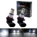 2PCS Fog Light H7 LED Bulb H8 H9 H11 9005 9006 LED 4014 Chips 45SMD Lens 12V Car Lamps Driving Auto Lamp Super Bright. 