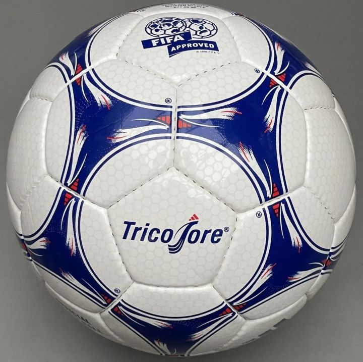 Tricolore FIFA World cup France 1998 Edition Football Export Quality Thermal Bonded soccer ball