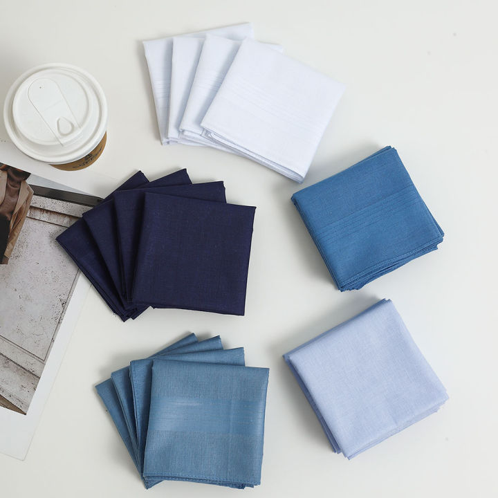5%20Packs%20of%20Mixed%20Colors,%20Unisex%20Pure%20Cotton%20Handkerchiefs,%20Cotton%20Yarn-Dyed%20Handkerchiefs,%20Wedding%20Men%20and%20Women,%20Souvenir%20Supplies,%20Party%20Table%20Mats%20-%20Image%203
