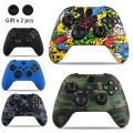 Soft Silicone Case For Xbox Series X/S Controller Protective Skin Gamepad Accessories Thumb Grips Caps Joystick Cover Shell. 