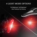 BUCKLOS Bicycle Taillight LED USB Rechargeable Bike Rear Lights Flashlight for Bicycle Road Bike Lamp Cycling LED Lighting. 