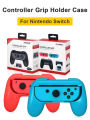 2PCS Gamepads Handle Joypads Holder Case for Nin-tendo Switch Gamepad Grip Handle Joypad Stand Holder for JoyCon Game Controller.