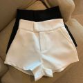 2026 Women Summer Black Shorts Women Harajuku Elegance High Waisted Shorts A Line Slim Casual Hot Girl Straight Pants. 