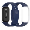For Xiaomi Band 9 active strap Silicone Watch Strap Two-Color Smart Watchband Replacement Bracelet for Redmi mi band 3 strap. 
