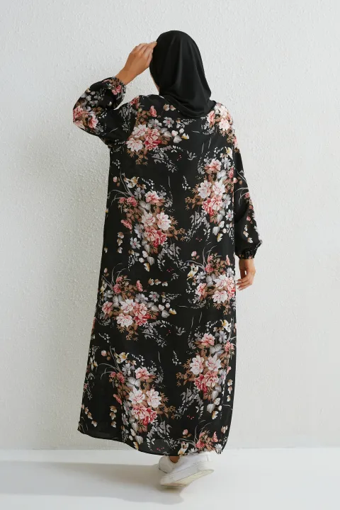 Muslim%20Dresses%20Women%20Maxi%20Dresses%20Mujer%20Vestidoes%20Female%20Loose%20Dresses%20Full%20Sleeve%20Printed%20Floral%20Casual%20Robe%20Long%20Dress%20-%20Image%205