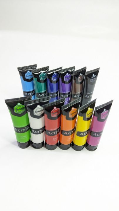 Keep%20Smiling%20Acrylic%20Paint%2030ml%20-%20Pack%20Of%2012%20-%20Image%207