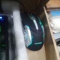 gaming keyboad combo matal body green light and  gaming mouse. 