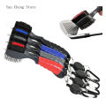Multi-Functional Golf Club Brush - Double-Sided Sentiment Wire Brush New Model Golf Accessories for Cleaning. 