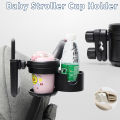 3 In 1 Baby Stroller Cup Holder Non Slip Adjustable 360° Rotation Milk Bottle Holderfor Universal Pram Wheelchair Accessoris. 