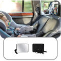 Adjustable Wide Car Rear Seat View Mirror Baby/Child Seat Car Safety Mirror Monitor Headrest High Quality Car Interior Styling.