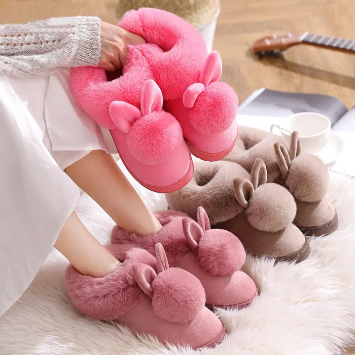 Winter%20Warm%20Home%20Fur%20Boots%20Womens%20Indoor%20Home%20Rabbit%20Shoe%20Furry%20Ears%20Footwear%20Indoor%20Bedroom%20Flat%20Heels%20Fluffy%20Ankle%20Boots%20-%20Image%206