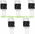 7805 voltage regulator ic 5 pcs. 