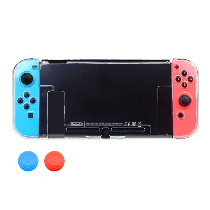 Data%20Frog%20Transparent%20Protective%20Case%20with%20Scratch%20Protection%20for%20Handheld%20Game%20Console%20Clear%20Hard%20Cover%20for%20Switch%20-%20Image%207
